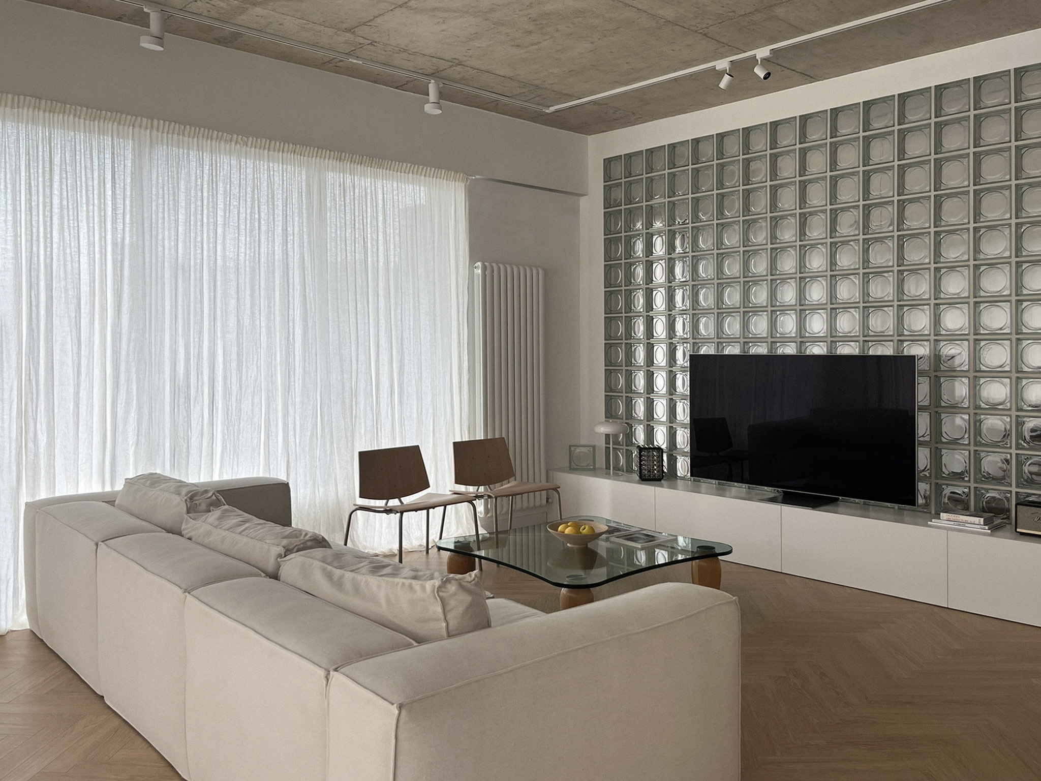Apartment 17a living room view