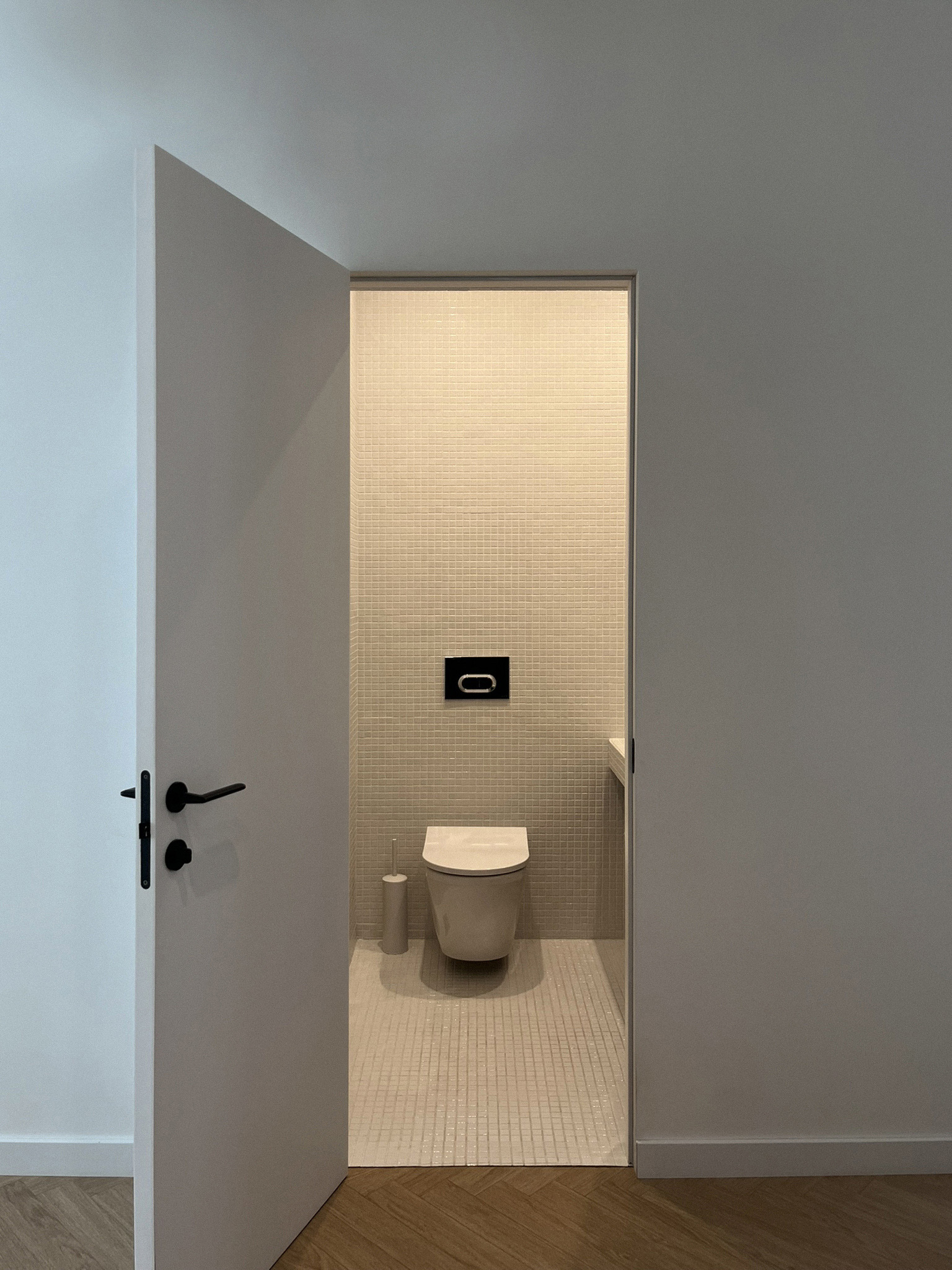 Apartment 17a paired bathroom view two