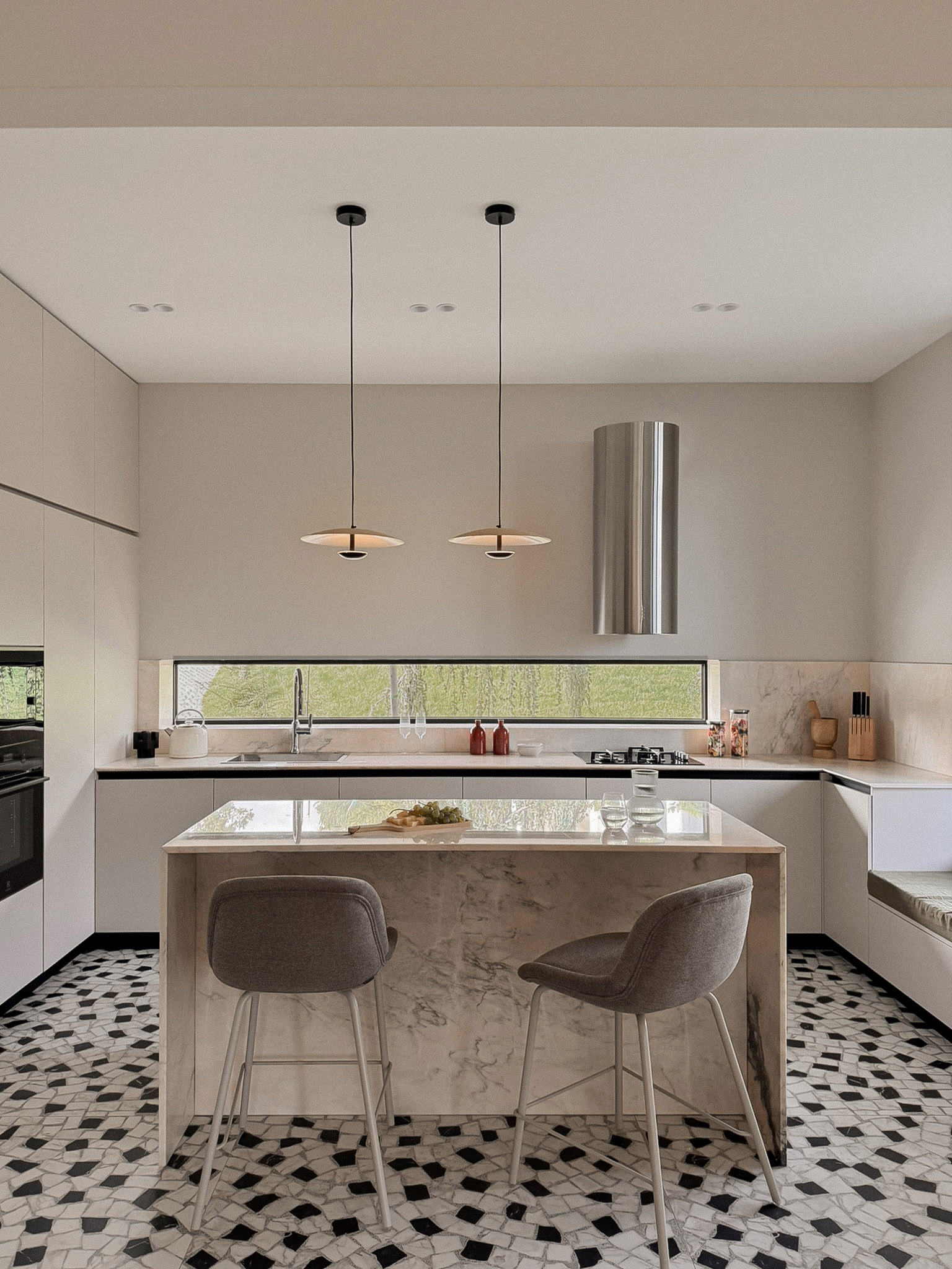 Frezeti House paired interior view one