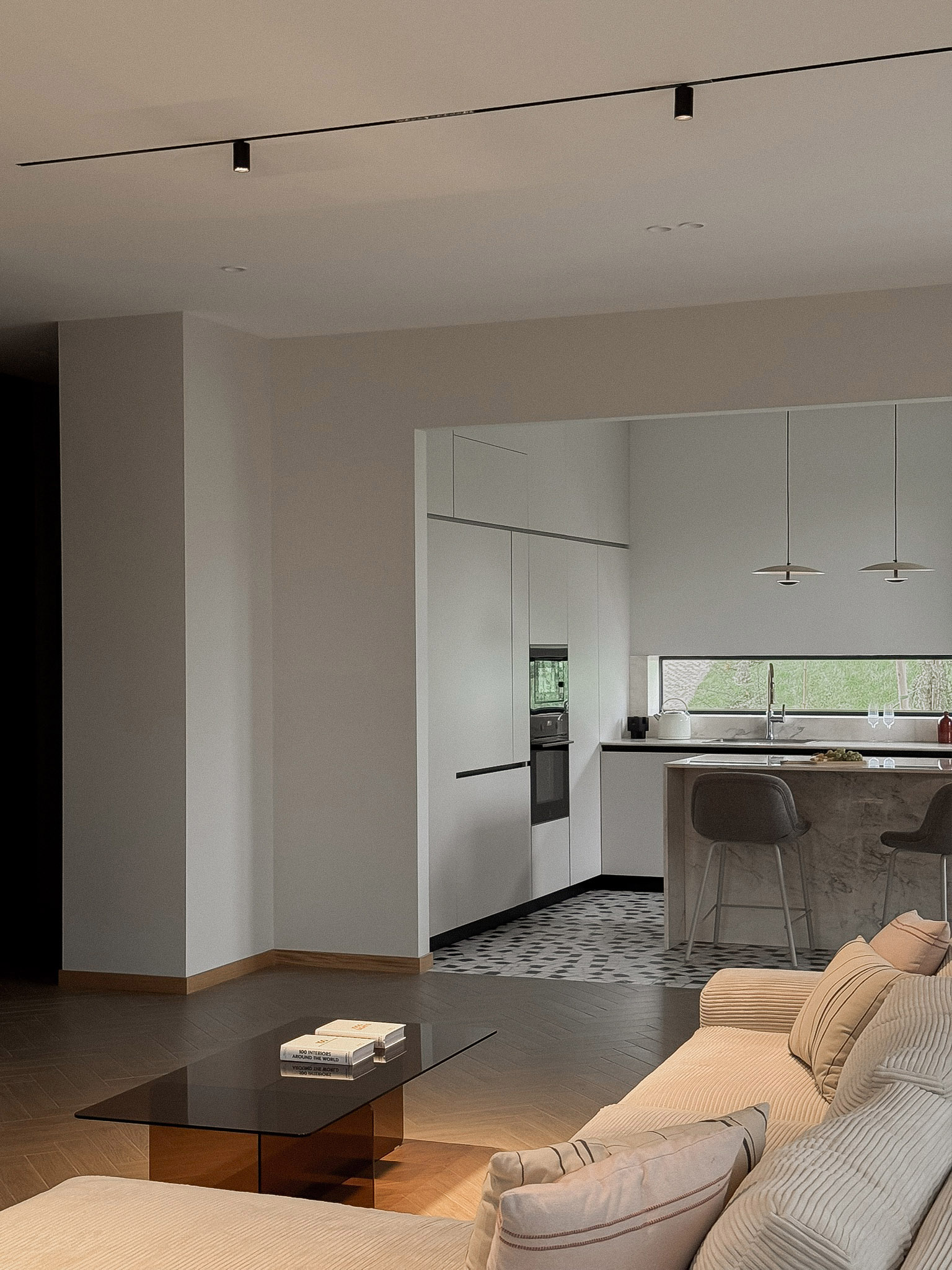 Frezeti House paired interior view one