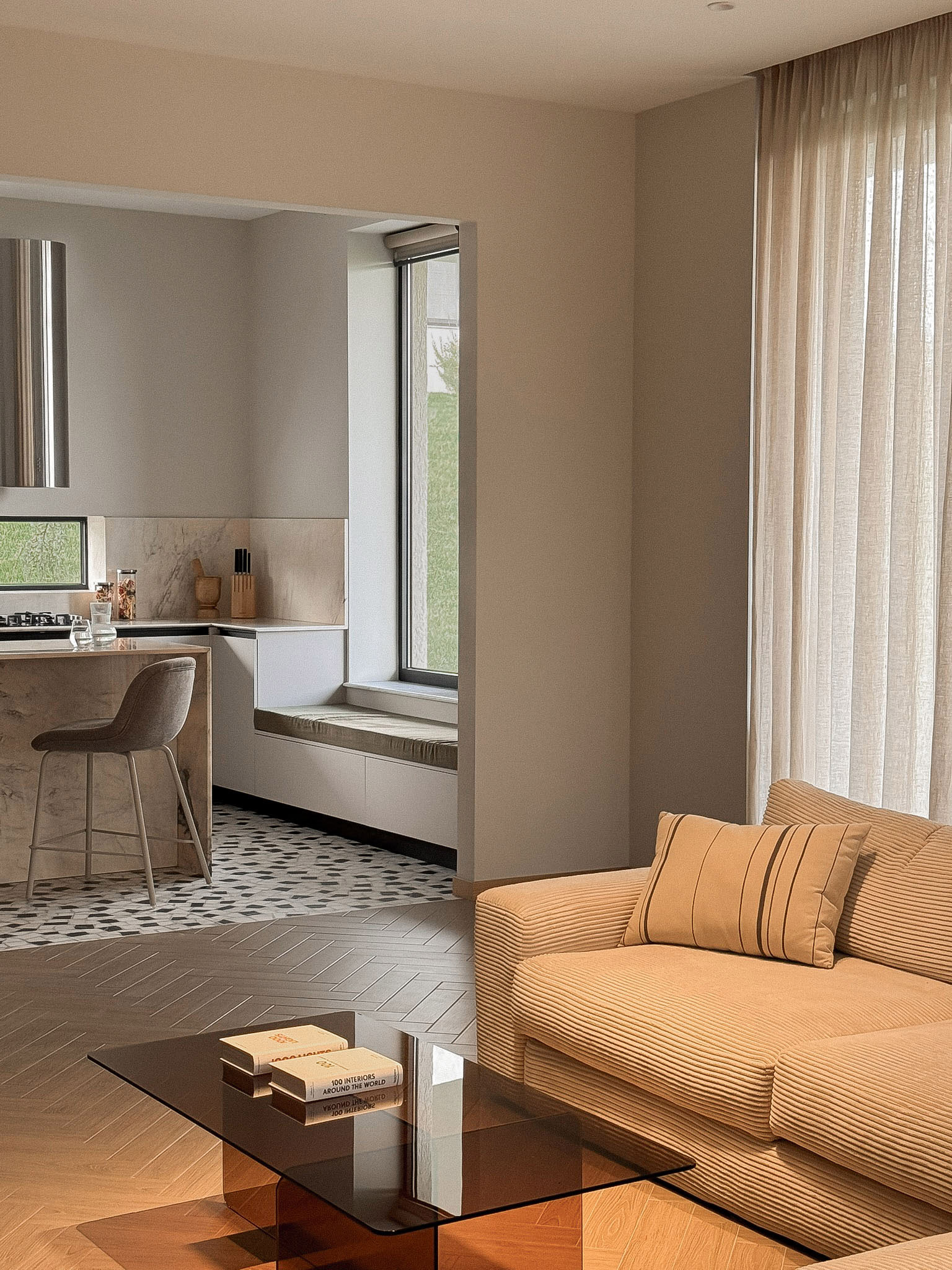 Frezeti House paired interior view two