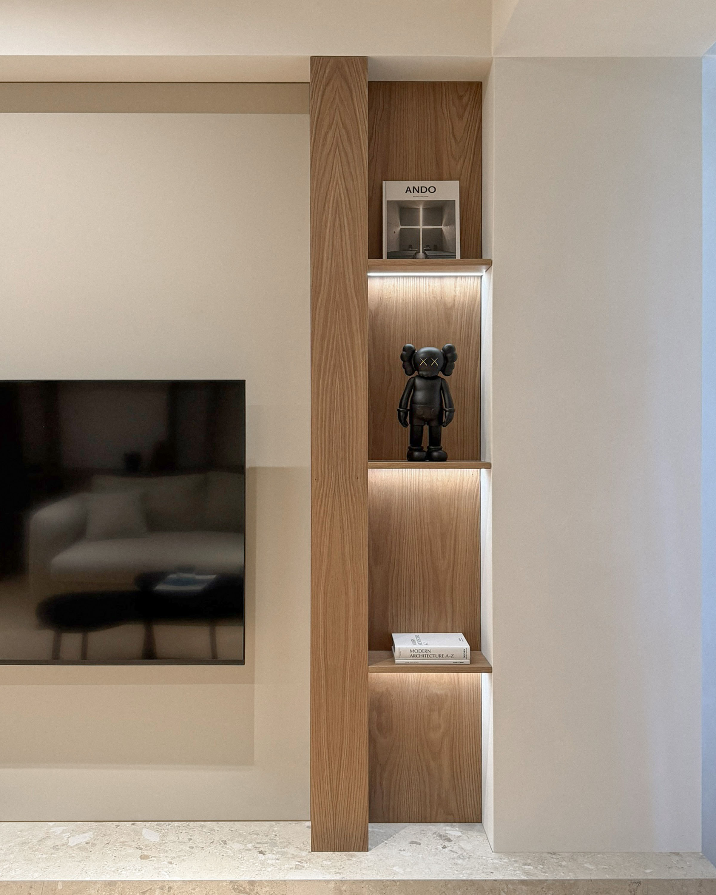 Krtsanisi Apt. 48 paired interior view one