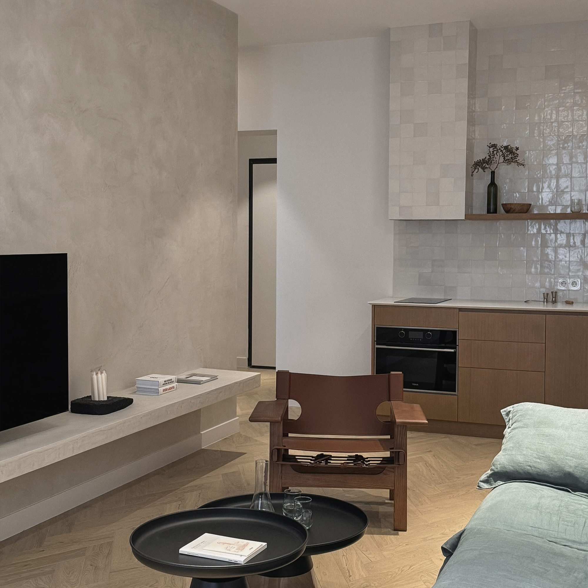 Park Home apartment interior by OF A HOME STUDIO
