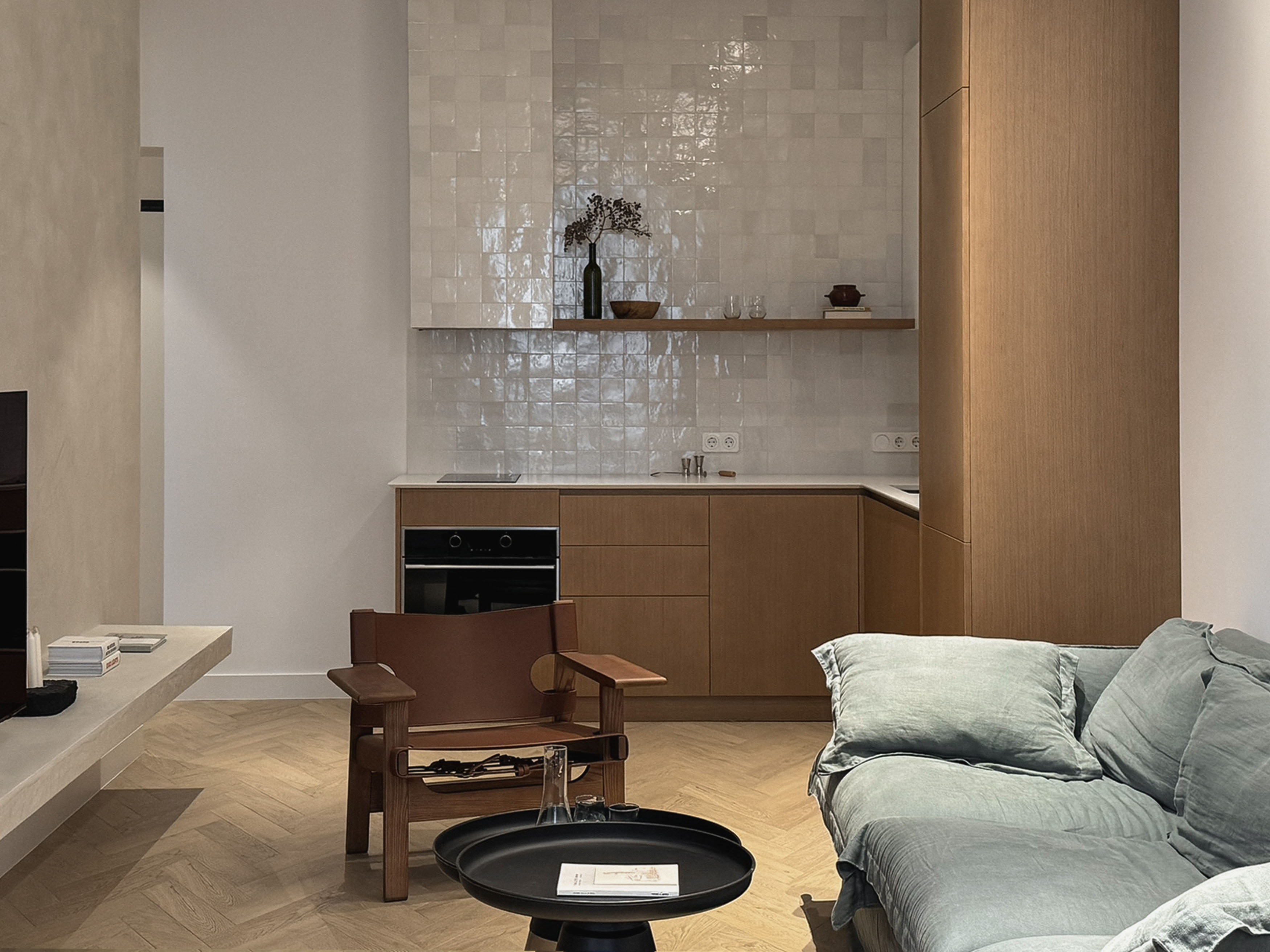 Park Home apartment interior by OF A HOME STUDIO
