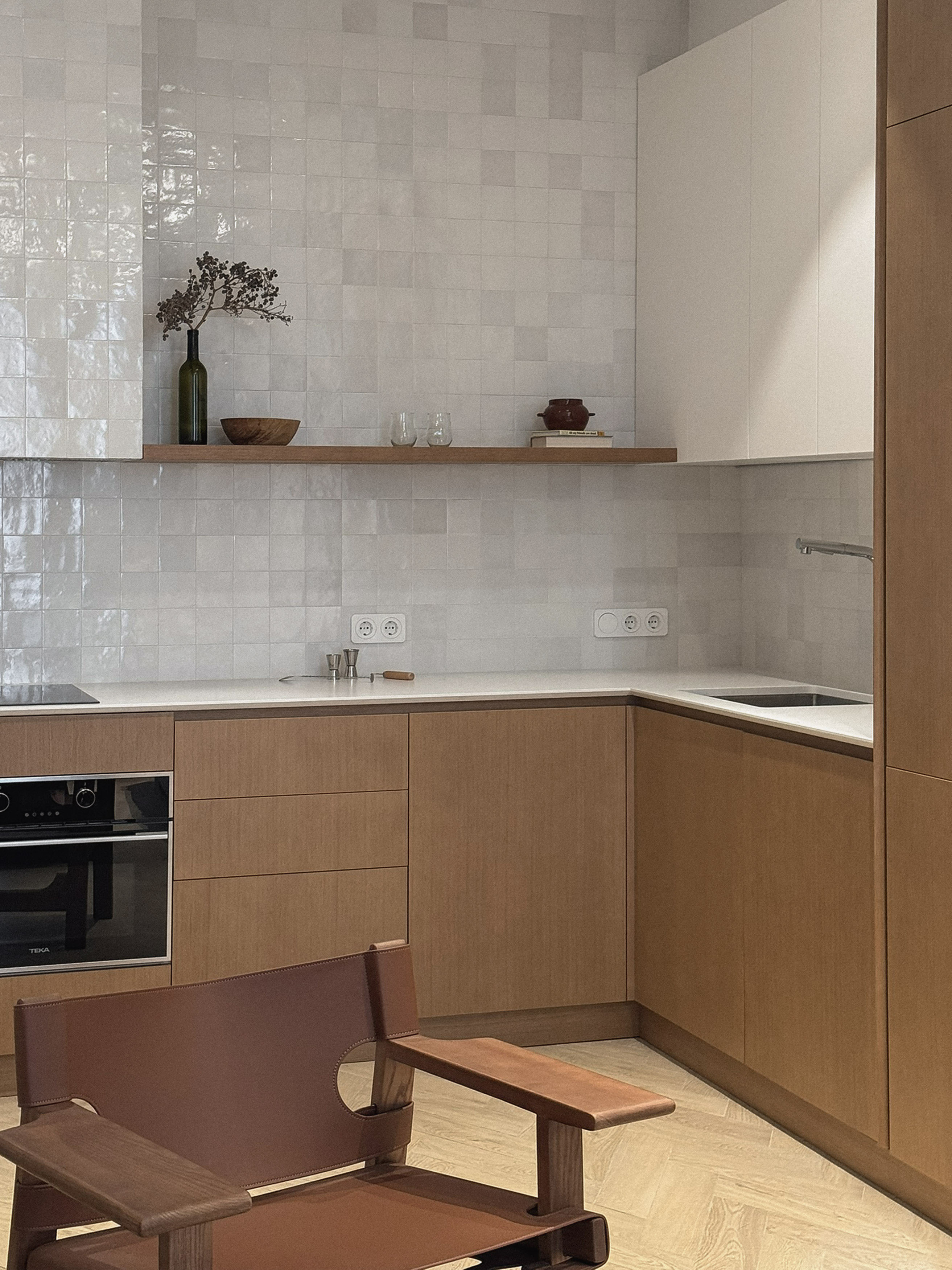 Park Home apartment interior detail by OF A HOME STUDIO