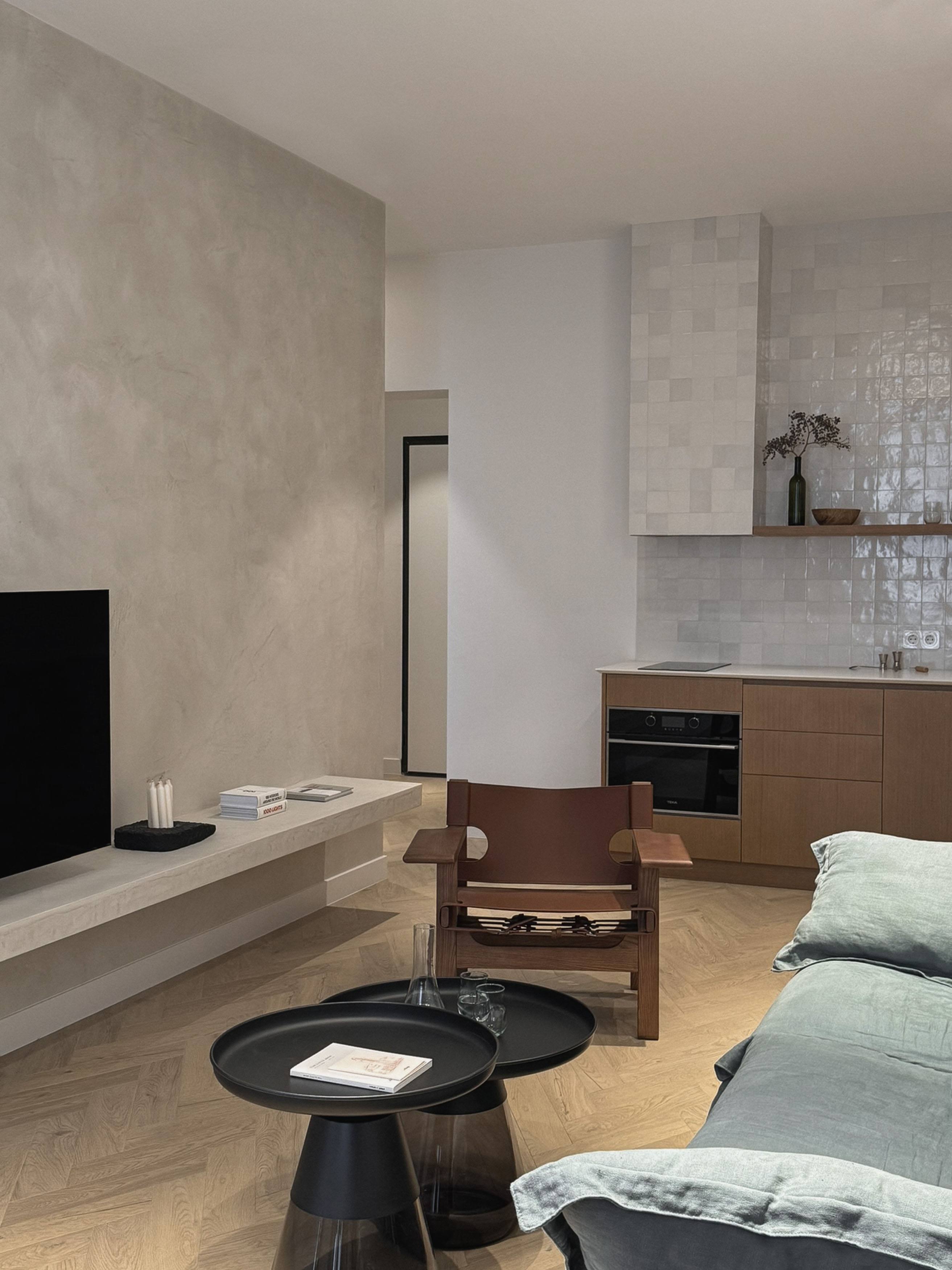 Park Home apartment paired interior view one