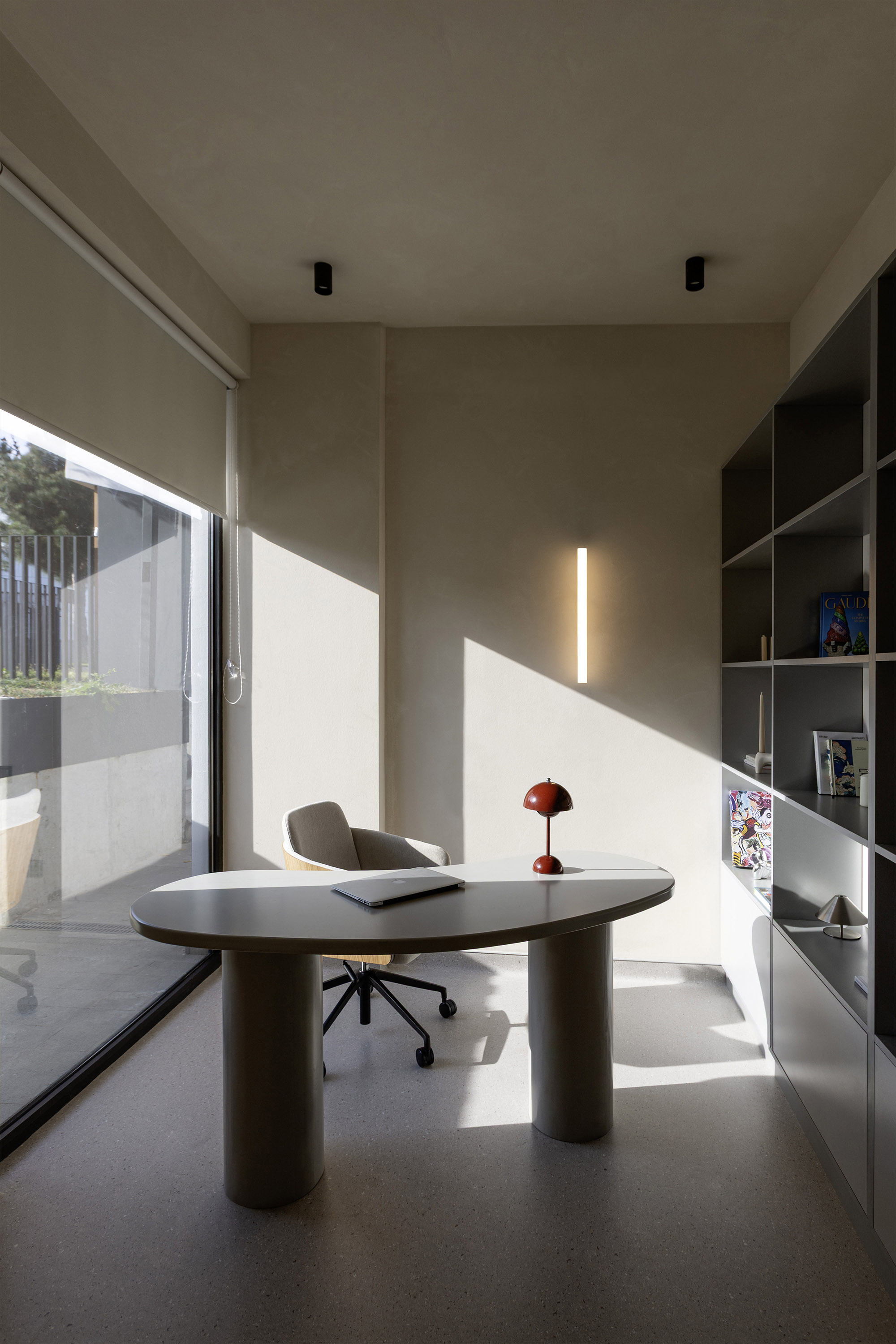 Redbow Event's Office paired interior view one
