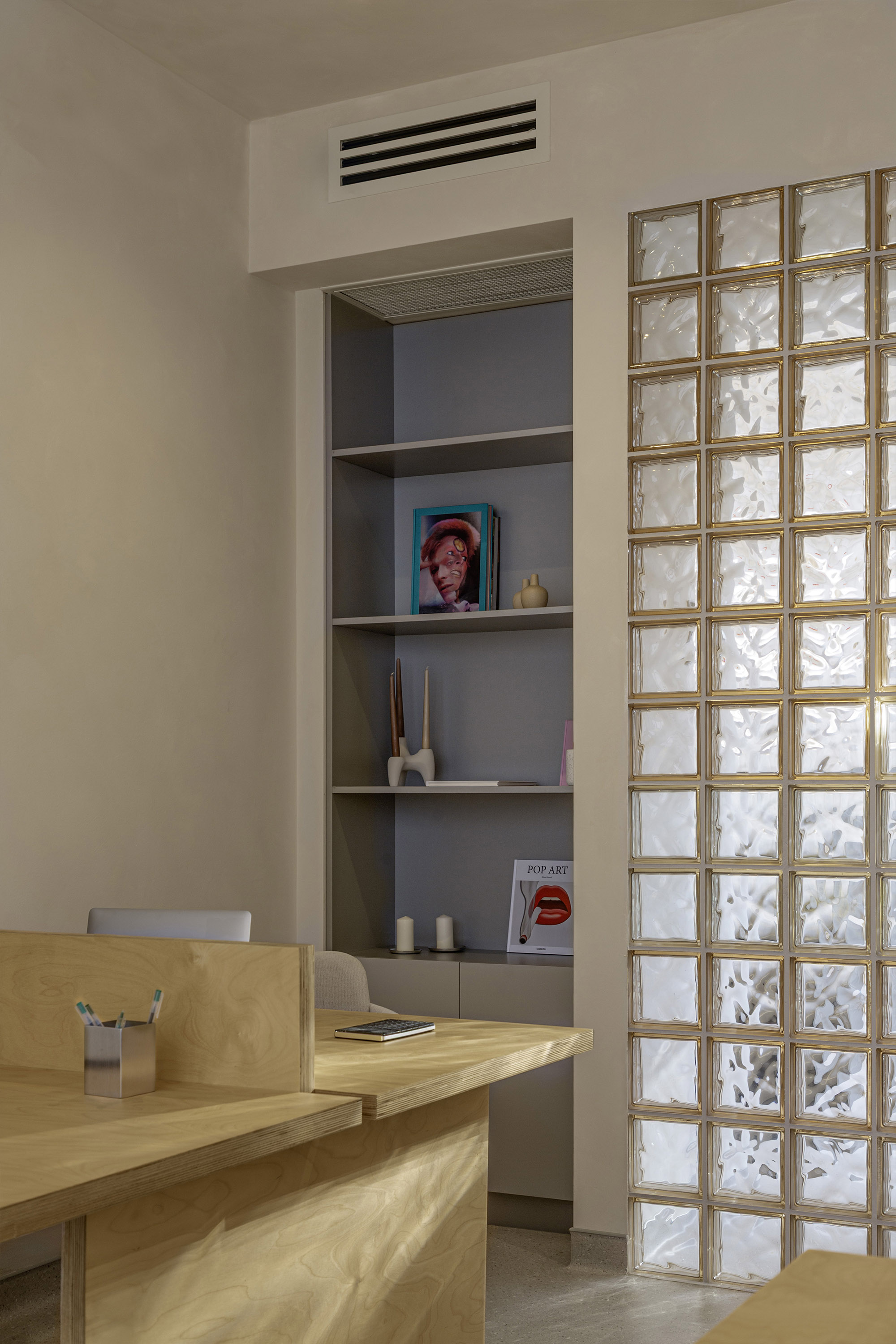 Redbow Event's Office paired interior view two