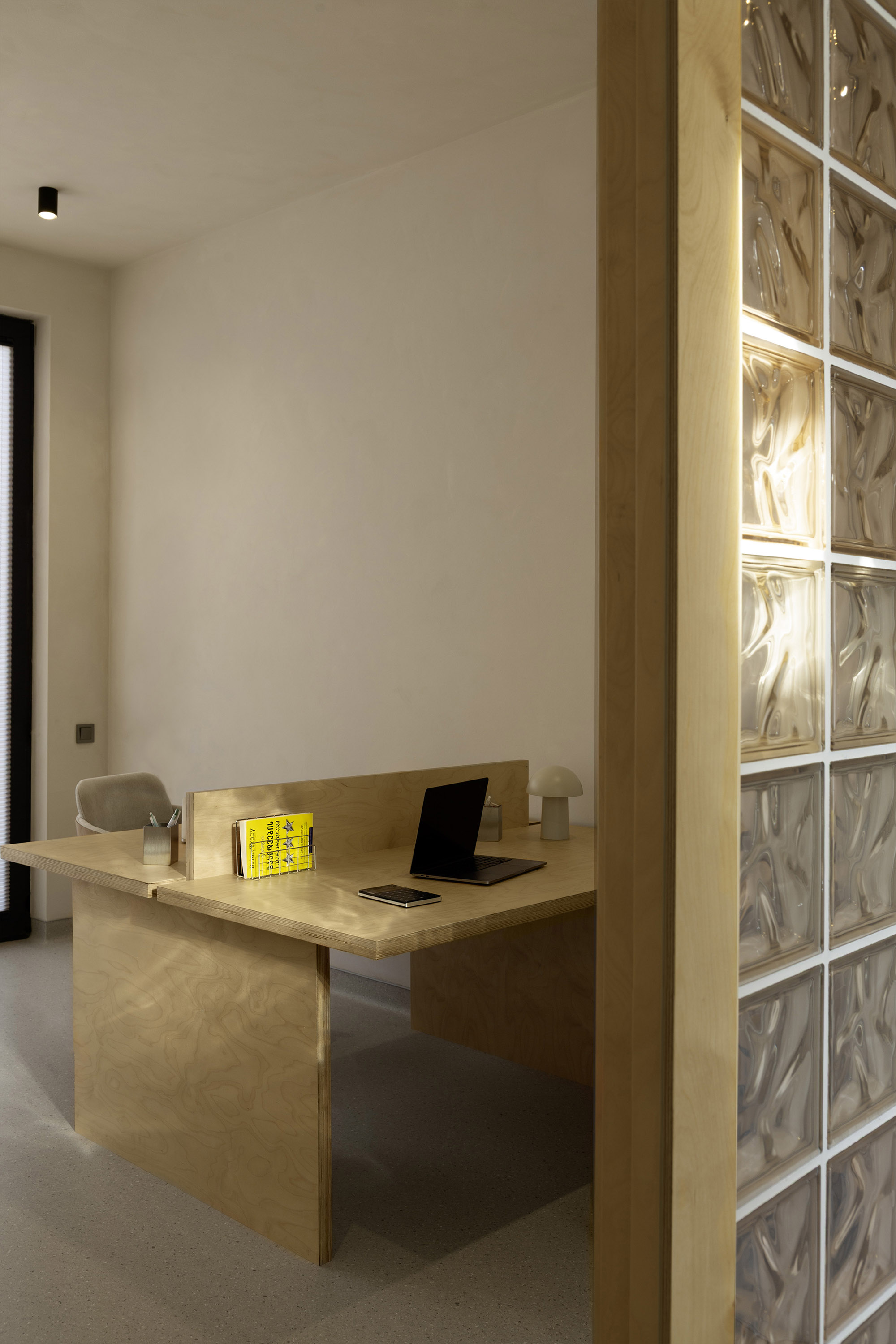 Redbow Event's Office paired interior view two