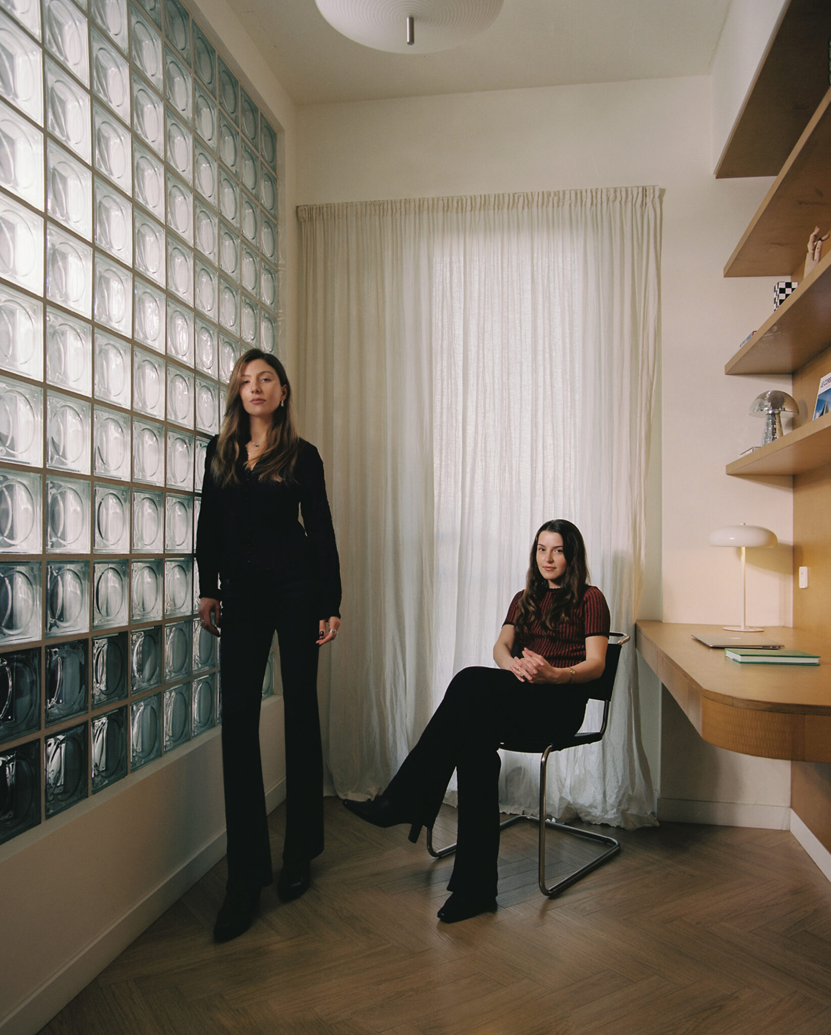 Teo Gobejishvili and Sopo Tsiviladze, founders of OF A HOME STUDIO